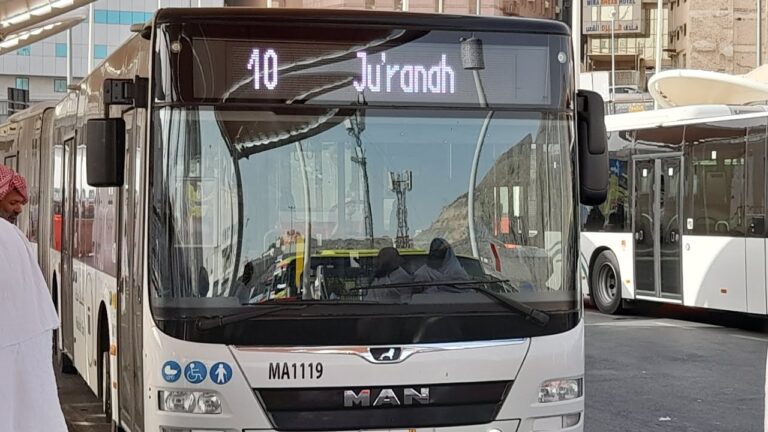 Ju’ranah ( Joranah ) Masjid Free Bus Service from Haram.